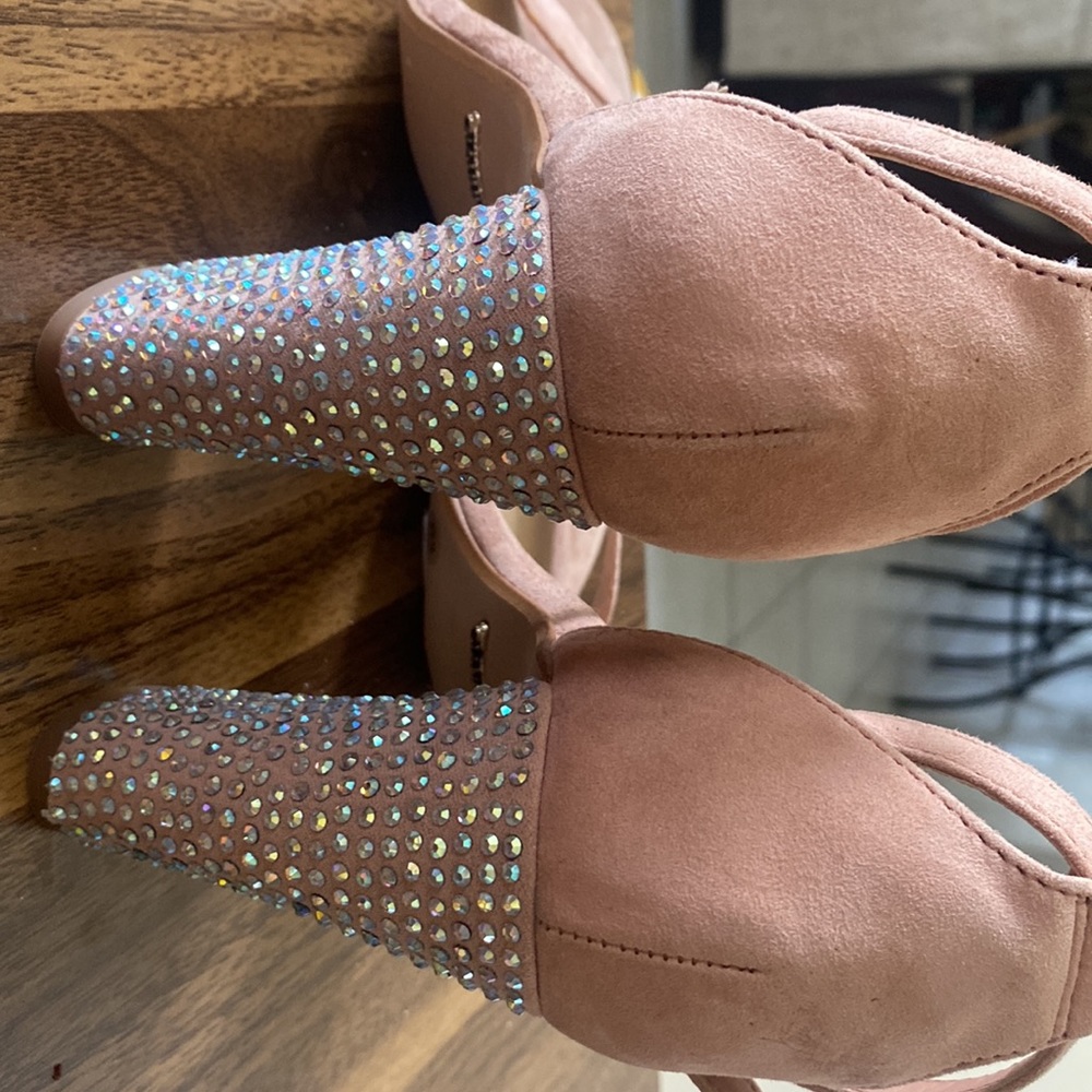 Gianni Bini stappy jeweled heel sandals size 6 - Picture 2 of 13